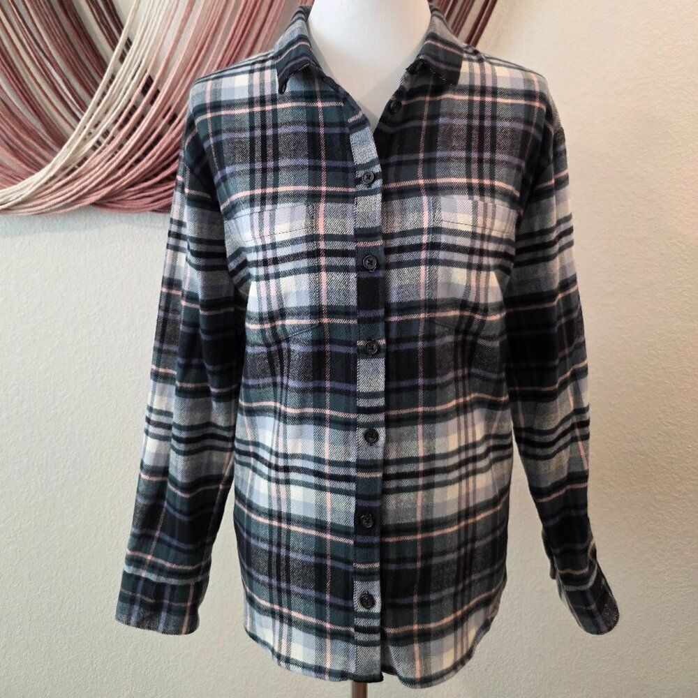 Madewell Super Soft Flannel Sz L